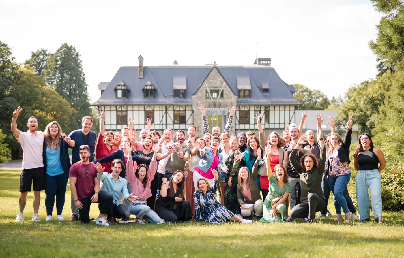 Isabelle avec le groupe du Mastermind 67